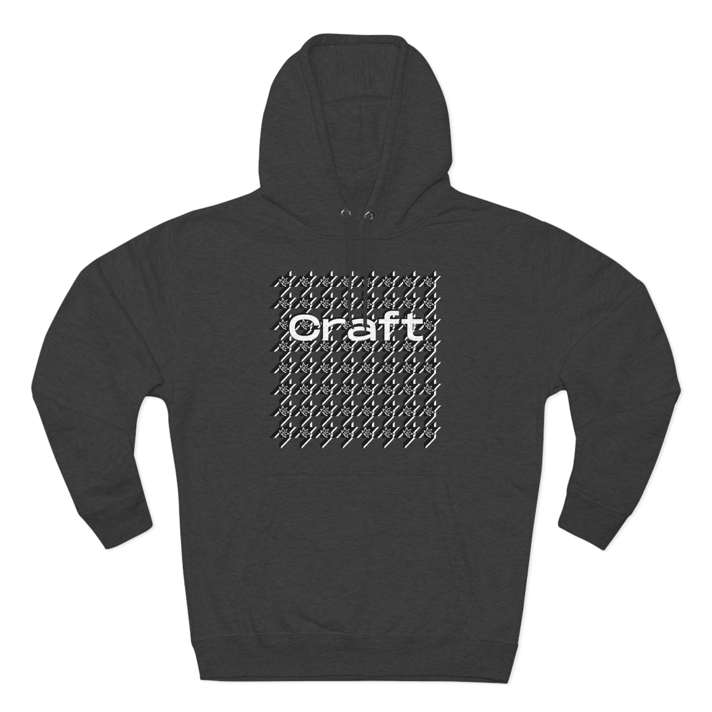 Craft Tooth Premium Pullover Hoodie - Black/white Backround